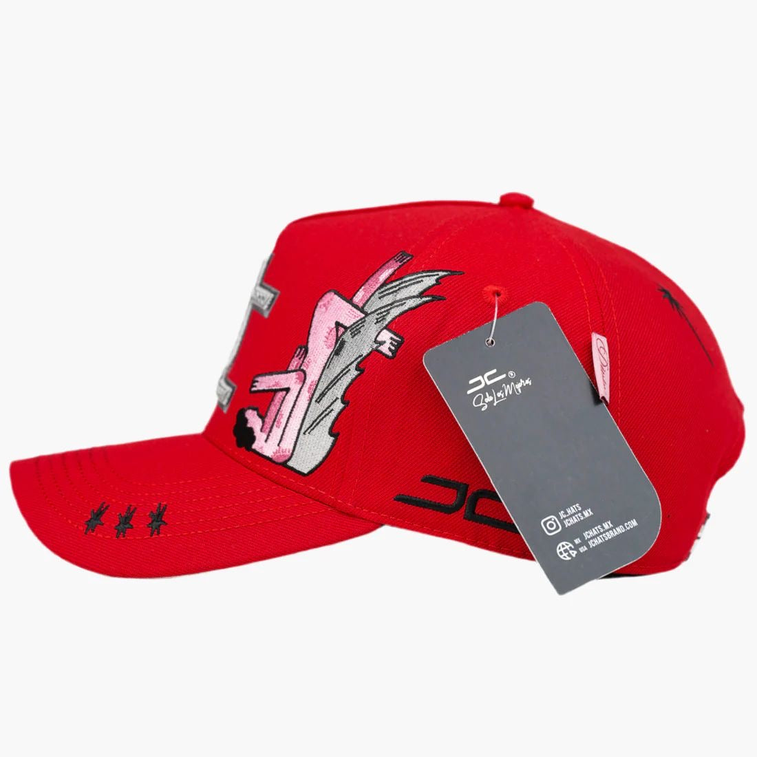 JC Hats Divine Red
