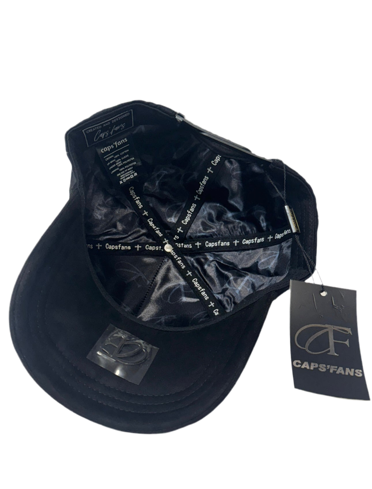 Caps Fans 3 Cruzes Black
